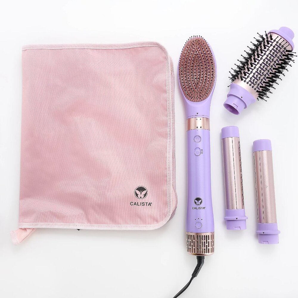 Calista EliteAir Multi-Style Dryer - Purple & Gold